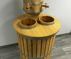 Location de fontaine apéro en tonneau bois – Vendée (85)