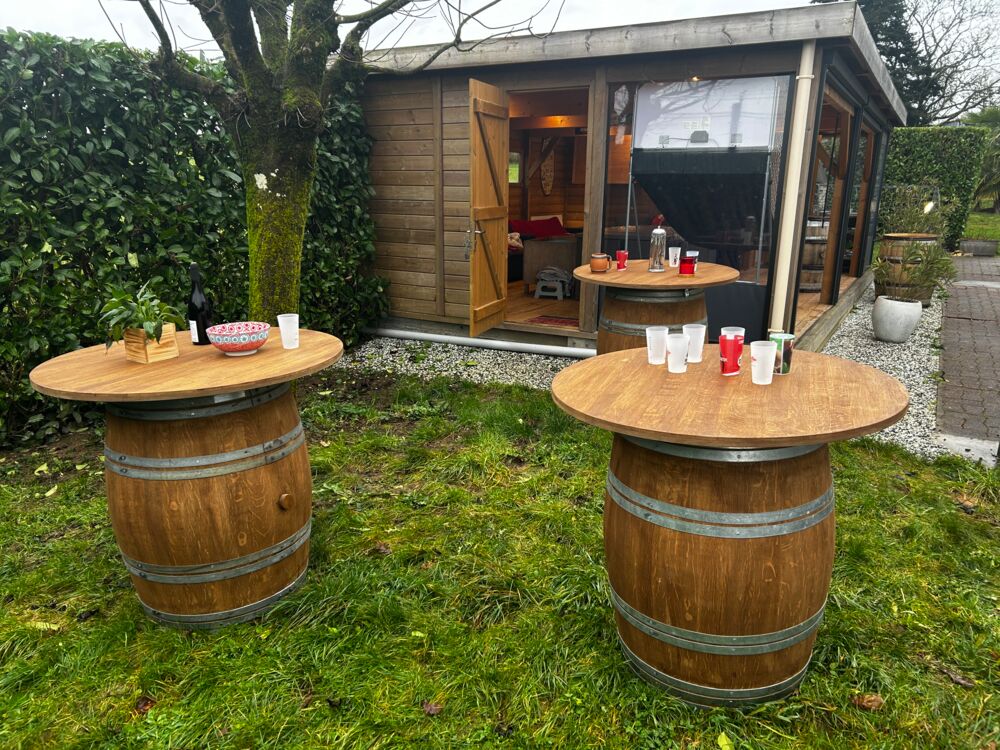 Location tonneaux bois événement – ambiance conviviale